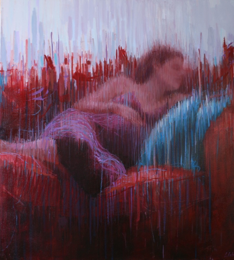 Nesting, oil on canvas, 2011